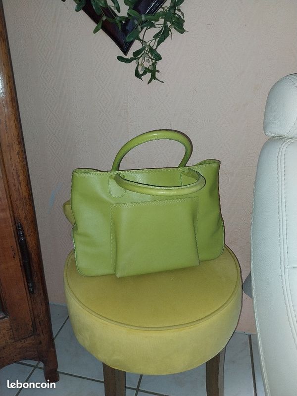 Sac tout cuir Lancel (image 2)