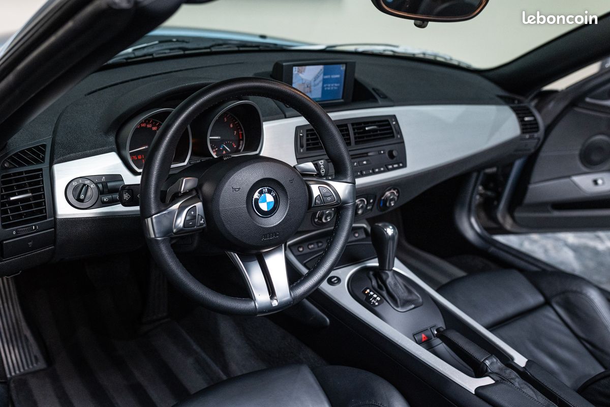 BMW Z4 Roadster (E85) 3.0si 265CV - Stratus Grau - Sièges Sport M - Avec 75.000 Kms - Garantie 12 Mois (image 8)