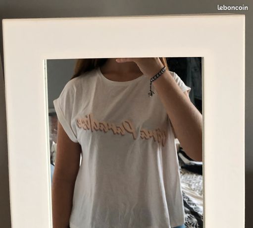 Top Bi-matière Oôra By M. Pokora Noir Taille 1 – Occasion Très Bon état