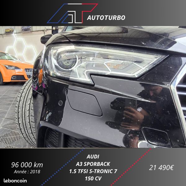 Audi A3 SPORTBACK 1.5 TFSI 150CH S TRONIC 7 (image 3)