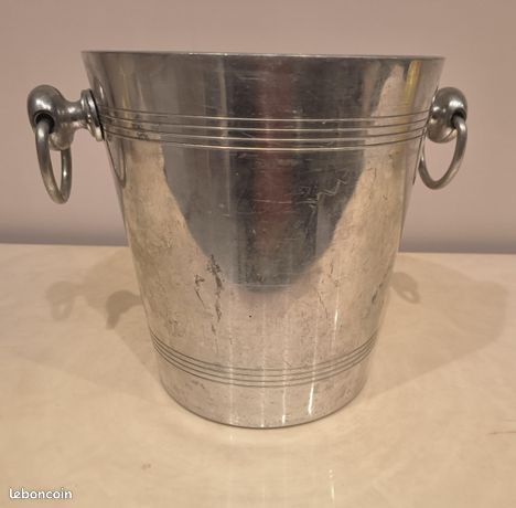 Magnifique seau à champagne ou à glace Art Déco
