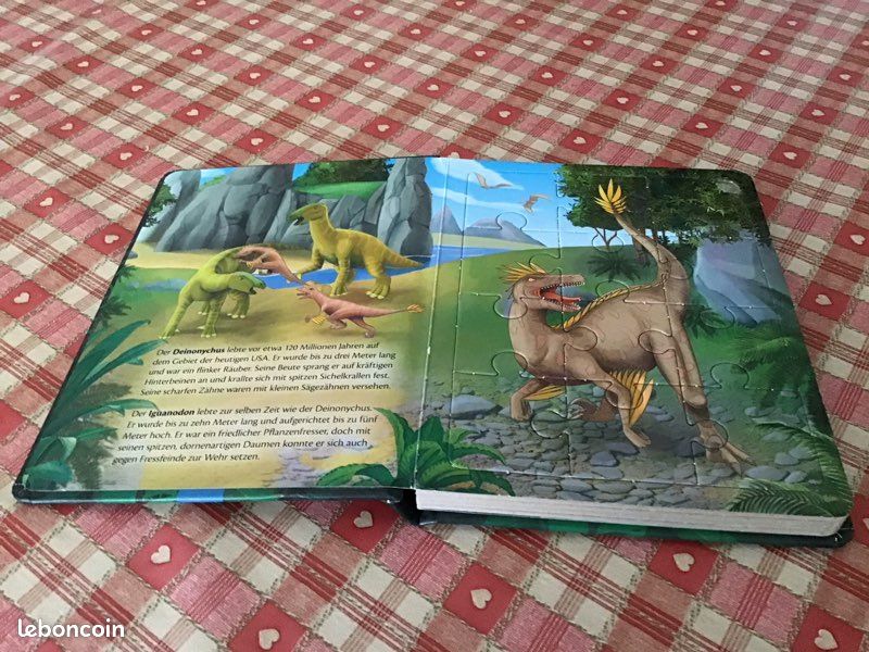 Livre puzzles Dinosaurs (image 2)