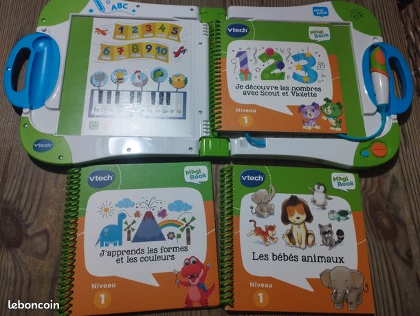 vtech MagiBook J'apprends les formes et les couleurs, Français