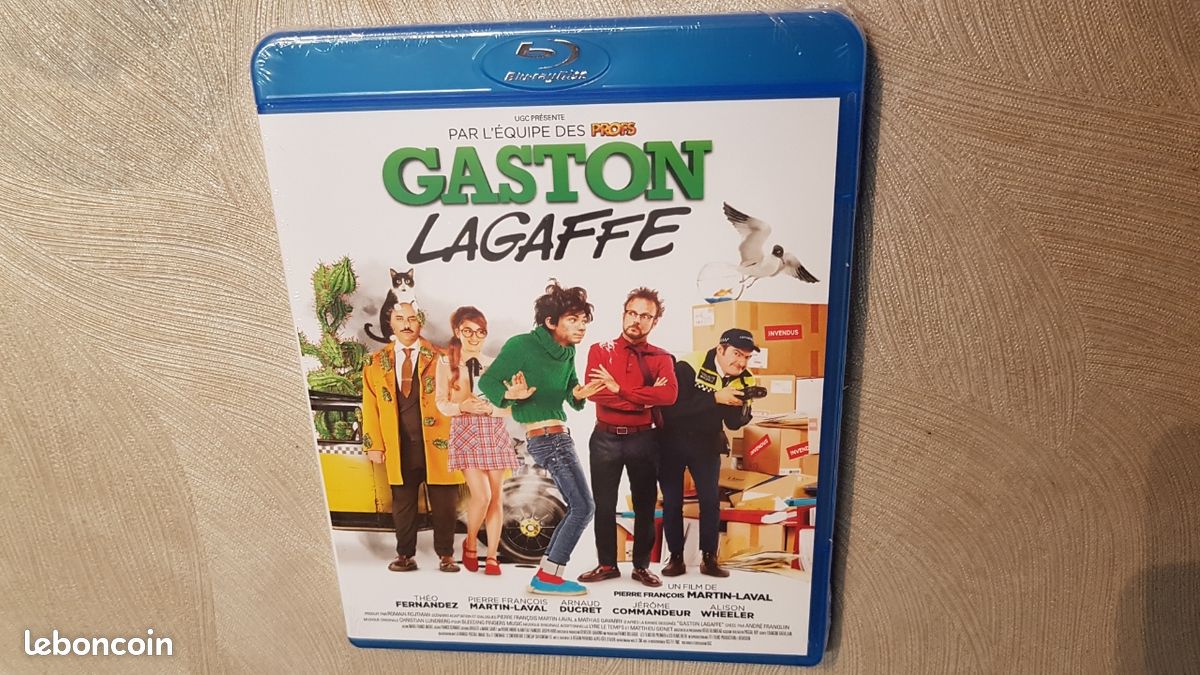 Blu-ray Gaston Lagaffe non déballé (image 1)