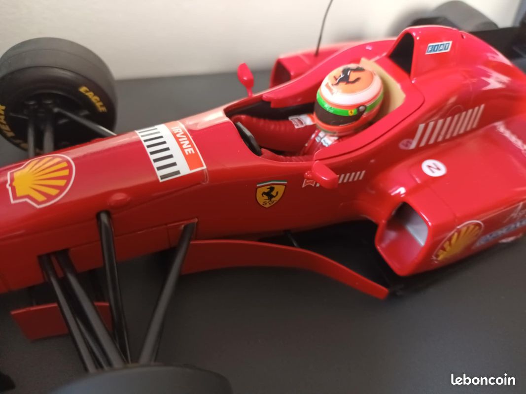 MINICHAMPS; FERRARI F 1996, launch version, Eddie. IRVINE , 1/43