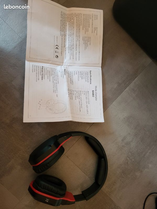 Casque Bluetooth Babo (image 1)