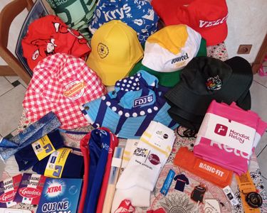 Objets publicitaires caravane Tour de France - Collection