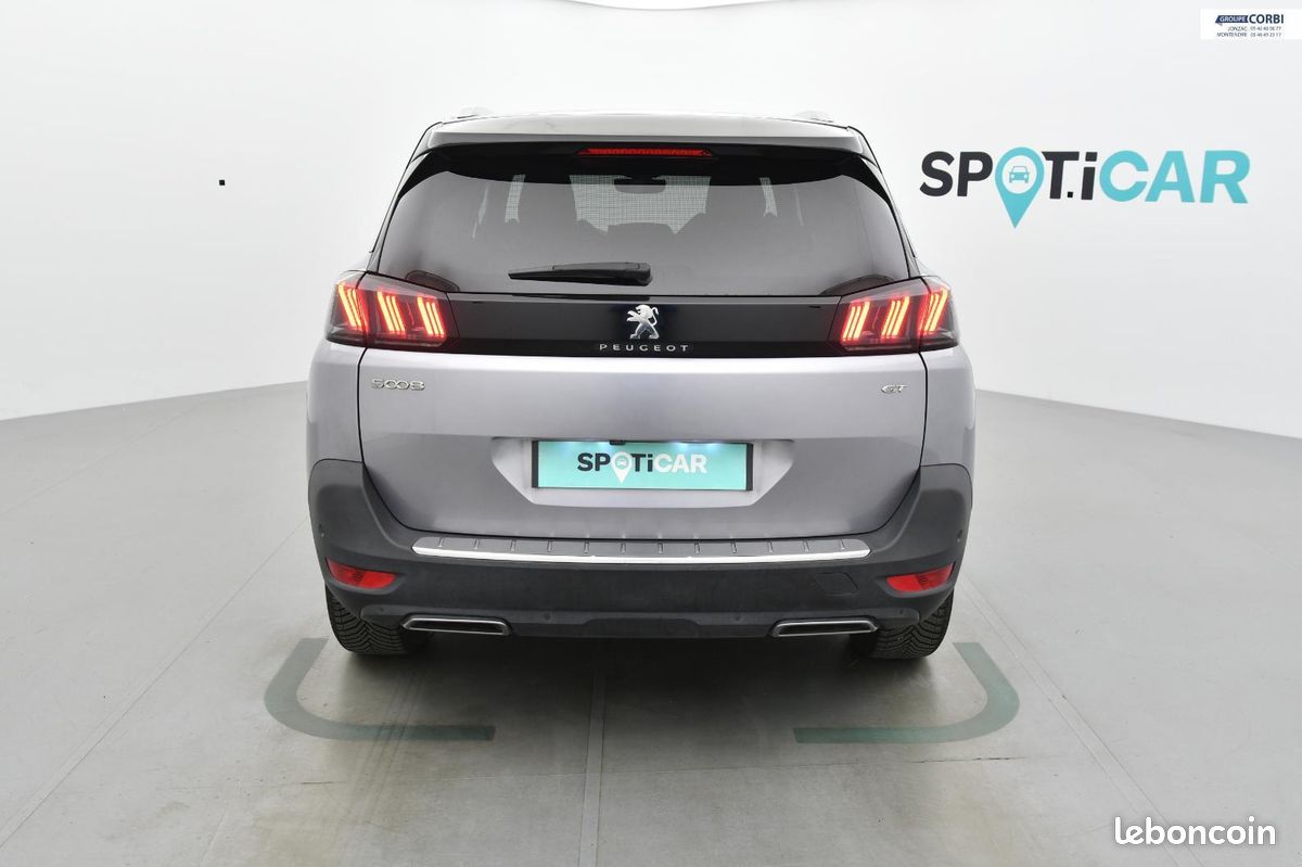 PEUGEOT 5008 BlueHDi 180ch EAT8 GT CUIR/HAYON ELEC/CAM AV (image 14)