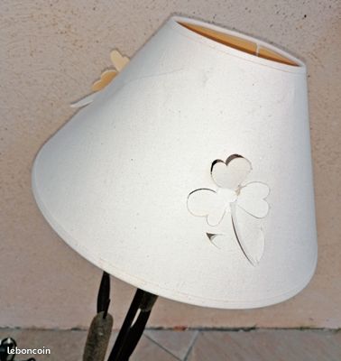 Lampe à poser en métal 75 cm (image 3)