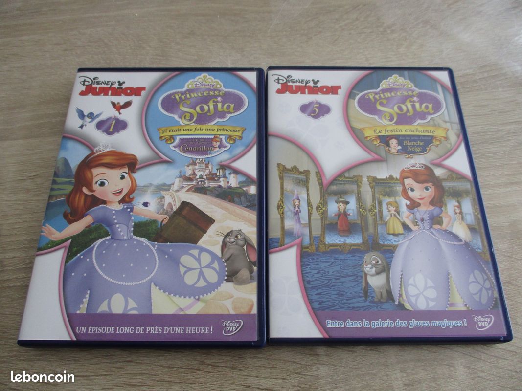 Lot de 2 dvd Princesse Sofia (image 1)