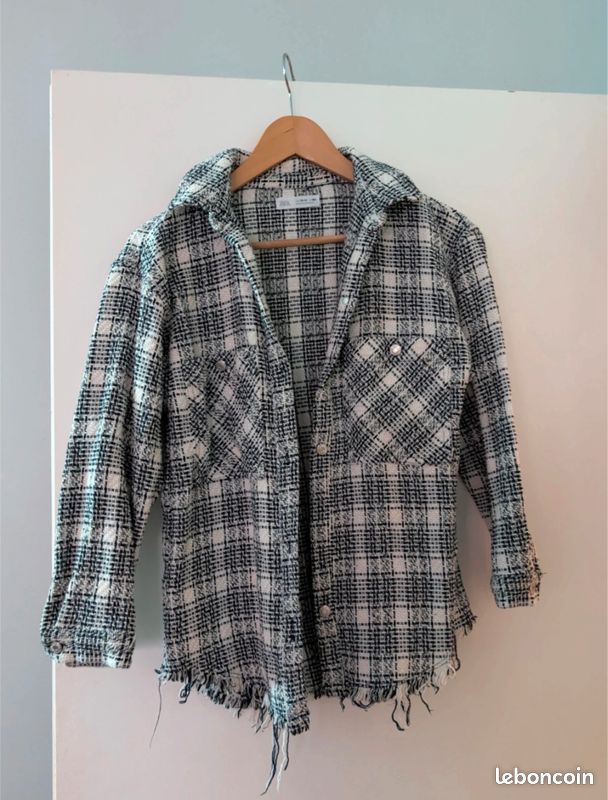 Veste chemise fille en 13/14 ans Zara (image 1)