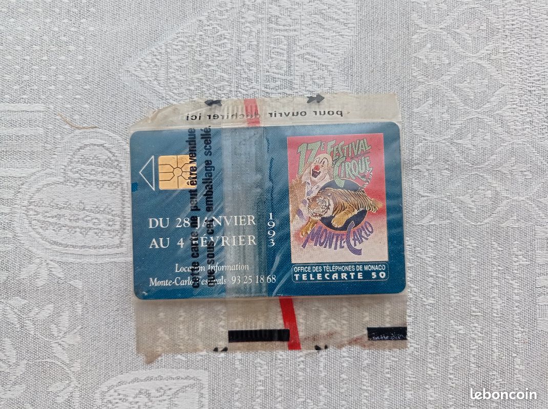 Télécarte Monaco (image 1)