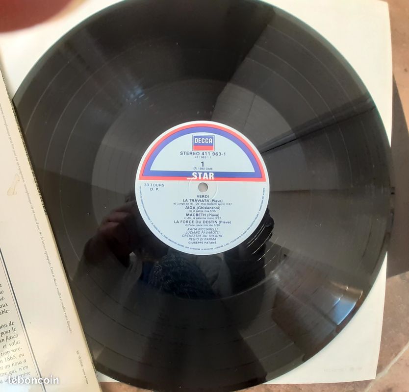 Lot de 4 albums vinyles 33 tr Pavarotti (image 6)