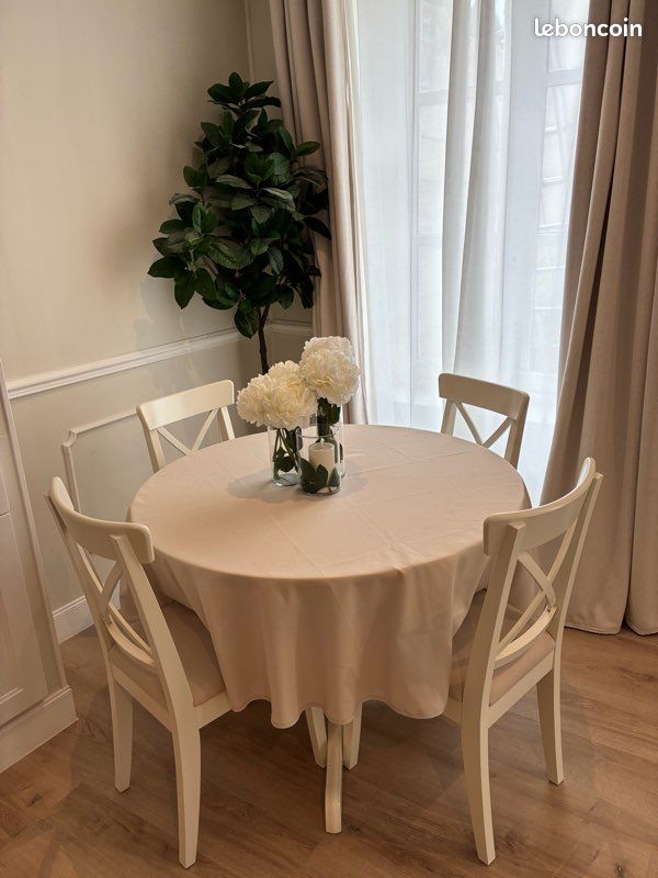 Lot de 4 Chaises ROSENTORP IKEA (image 1)