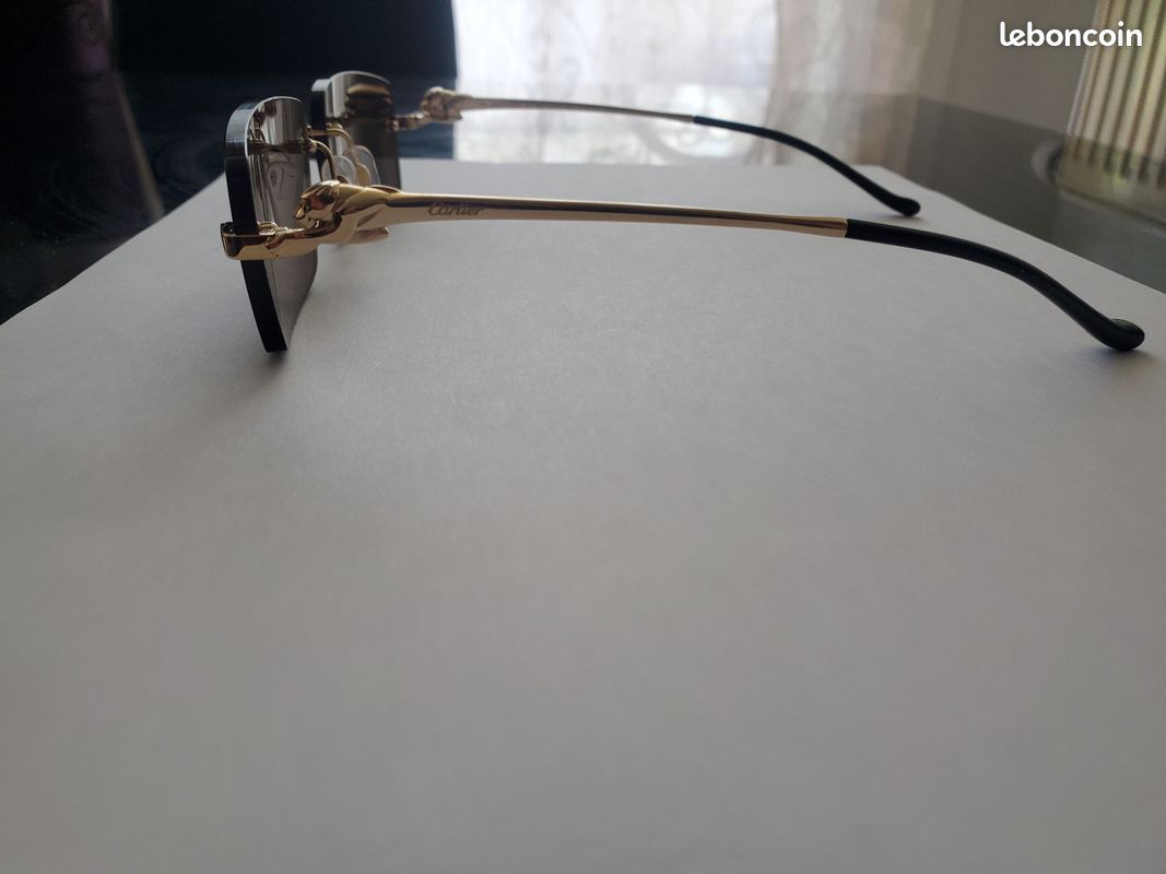 Lunette de soleil cartier homme ou femme (image 4)