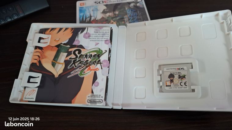 Jeu 3DS Senran Kagura Burst – Avec Notice – Occasion Bon état – Action-aventure