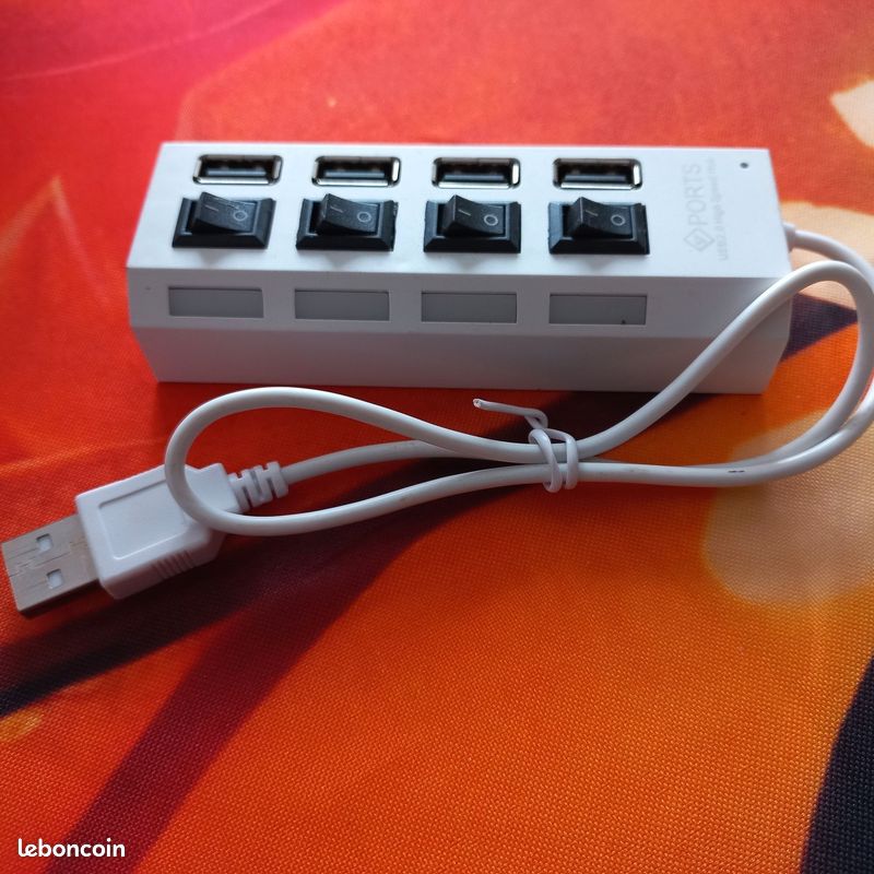 HUB USB 2.0 interface 4 Ports (image 1)