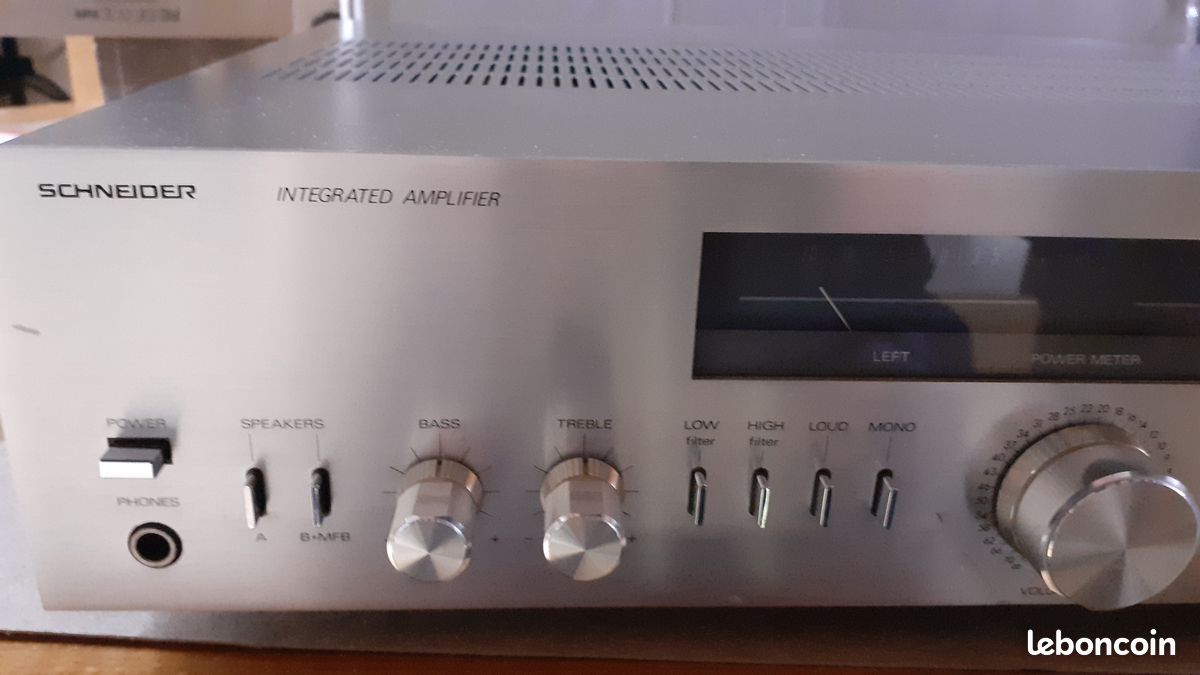 Ampli Schneider SX6393 révisé......... Idem marantz sansui