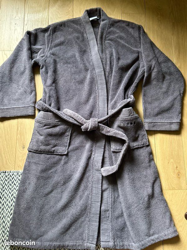 Carré Blanc Peignoir Jeune Homme Peignoir Homme Carré Blanc Taille