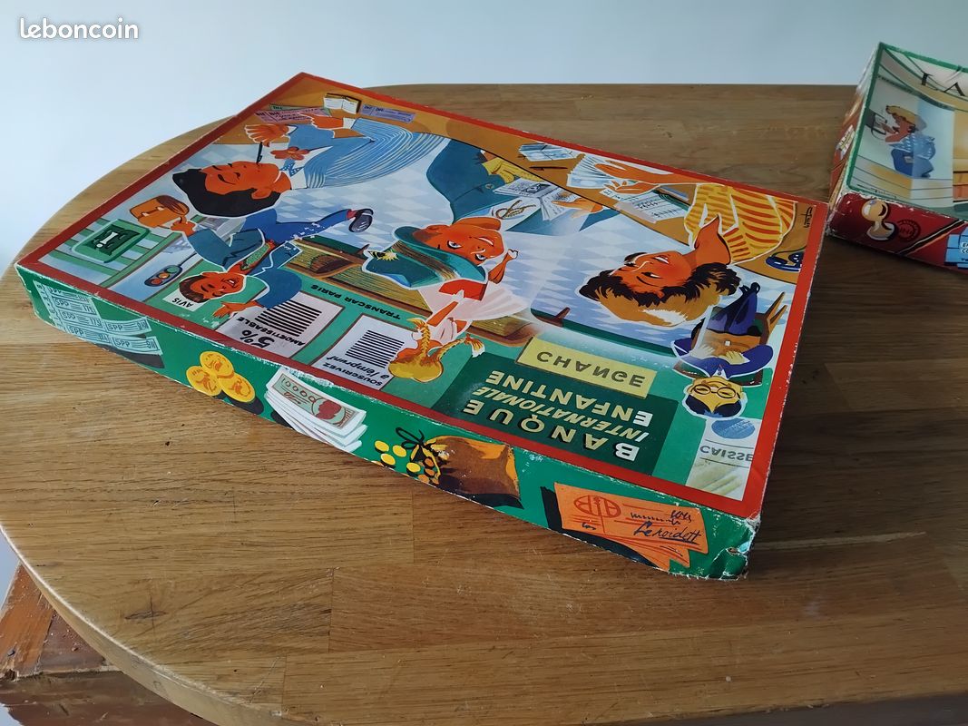 2 Jeux / jouets de 1962 la Banque Internationale Enfantine et la Boîte Postale (image 6)