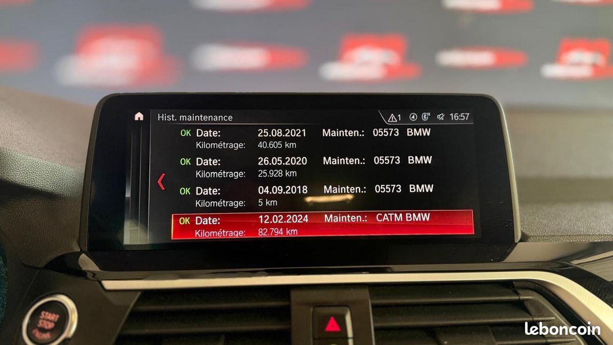 Bmw x3 18d xline 150 cv sdrive bva steptronic - garantie 6 mois (image 13)