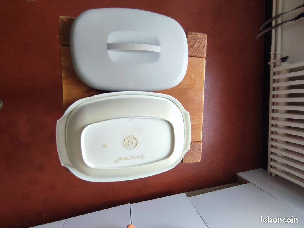 Cuiseur vapeur Tupperware. Micro-ondes. Vintage. Bon état (image 12)