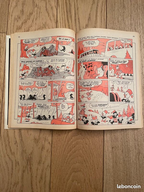 Almanach 1976 Le journal de Mickey BD Donald Picsou Disney (image 7)