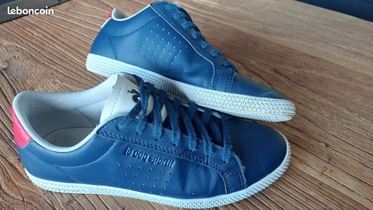 Courtset Le Coq Sportif Basket Bleu Courtset Le Coq Sportif