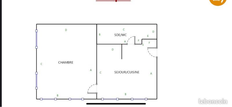 Appartement a louer paris-1er-arrondissement - 1 pièce(s) - 28 m2 - Surfyn