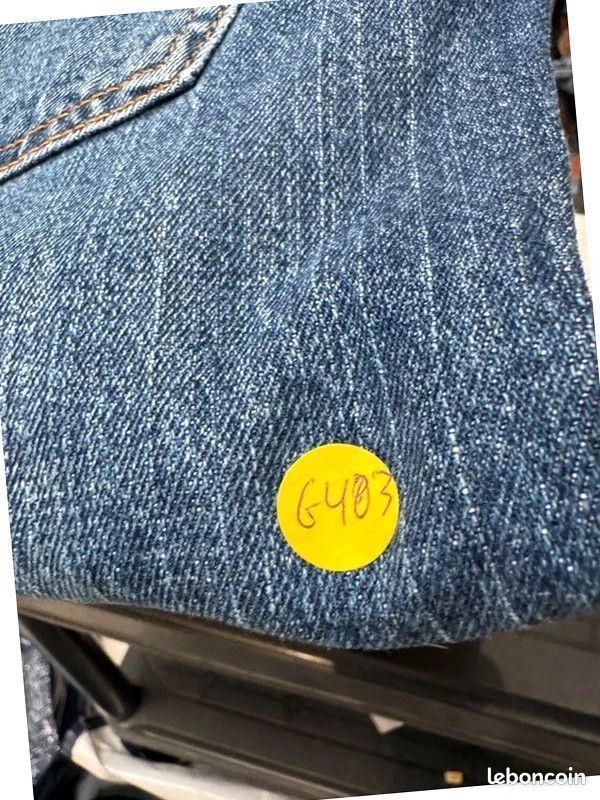 Jean levi’s bleu coupe droite baggy homme style vintage w38l30 (fr48) 559 (image 12)