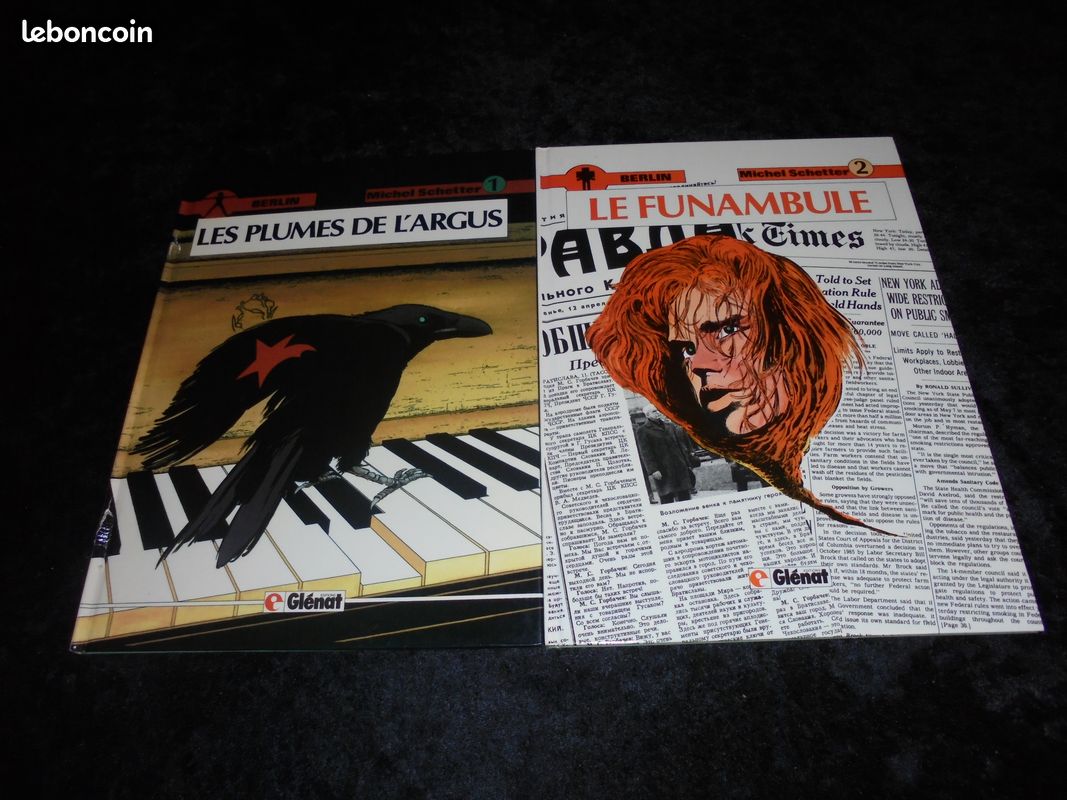BD Michel Schetter : Berlin 1 & 2 E0 Glénat (image 1)
