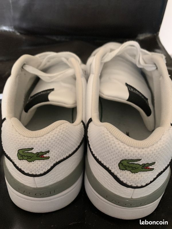 Basket blanche Lacoste (image 3)