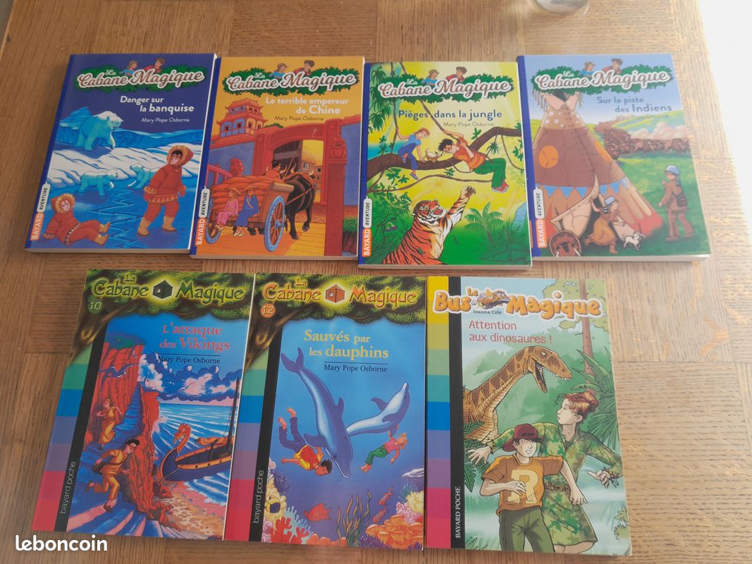Lot de 7 romans jeunesse Cabane Magique - 6 à 9 ans (image 2)
