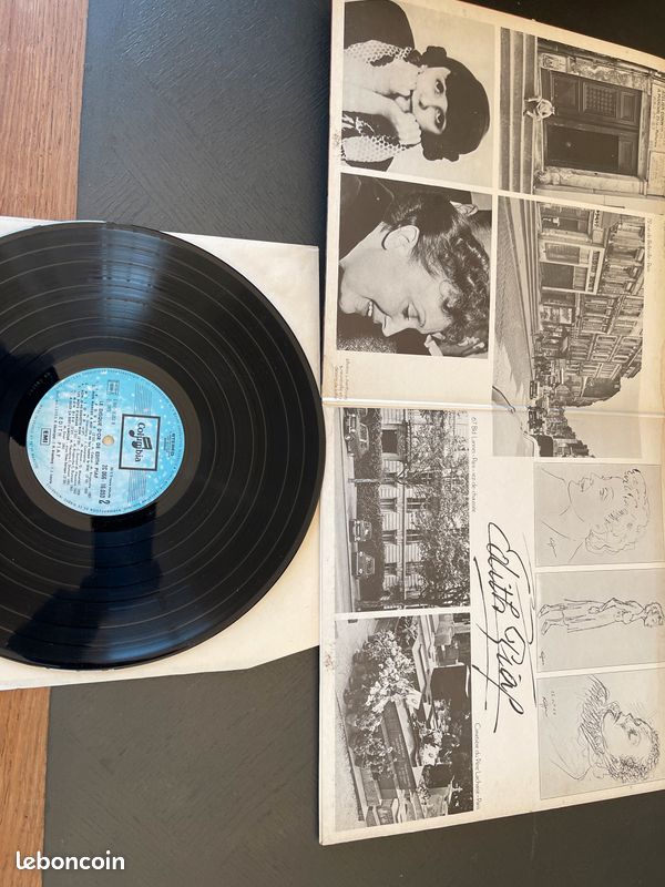 Disque vinyle edith Piaf (image 2)