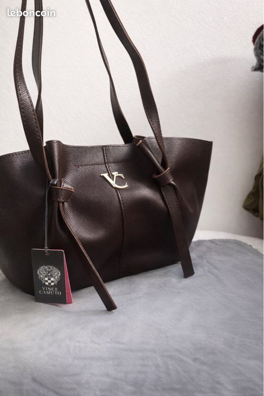 Sac à Main Vince Camuto En Cuir Véritable - Neuf Sans étiquette - Modèle Élégant