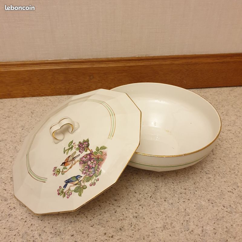 Soupière en porcelaine opaque (image 3)