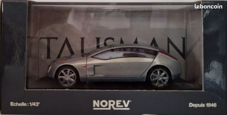 Coffret Norev 1/43 – Renault Concept Car Fiftie – Salon Genève 1996