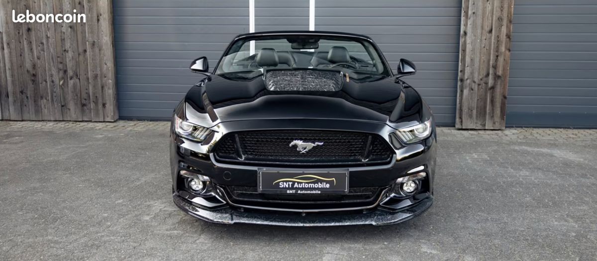 FORD Mustang GT CABRIOLET 5.0 V8 421CH BVA - BULL-X - CUIR - 30 591 KM (image 2)