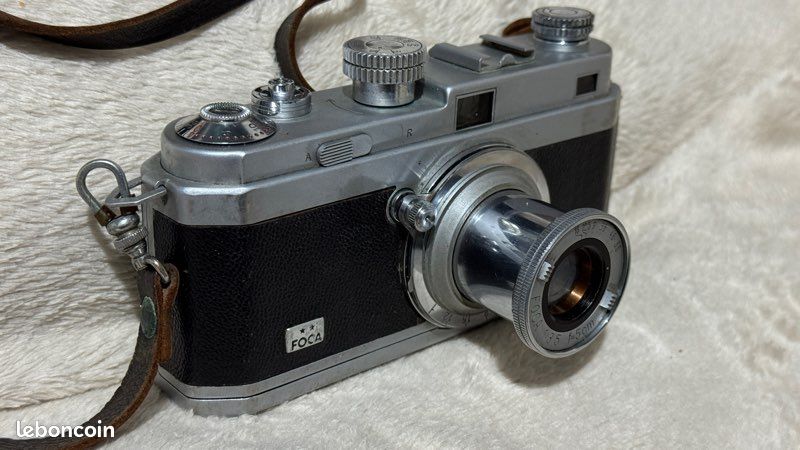 Appareil Photo Télémétrique Foca Universel #087015 - Avec étui - Pour Pièces/restauration