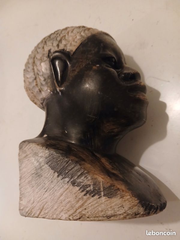 Statue africaine en marbre (image 5)