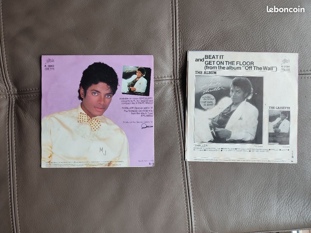 2 vinyles Michael Jackson (image 2)
