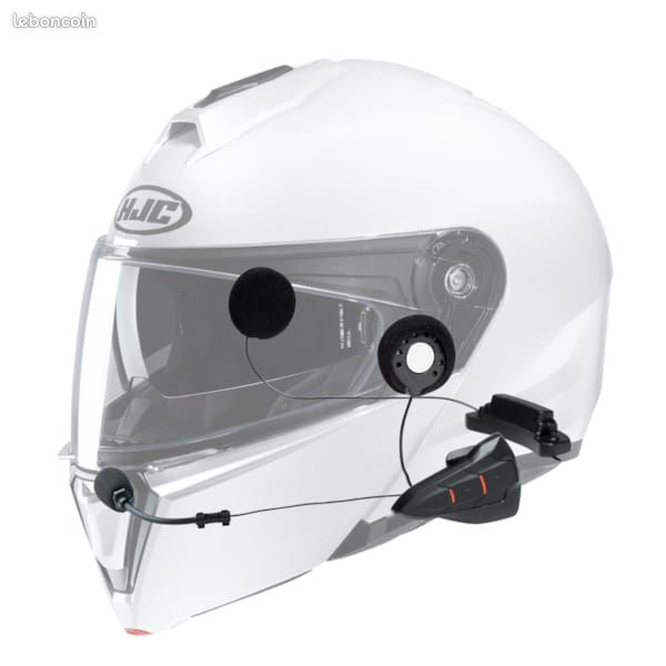 Casque modulable HJC RPHA 90S Carbon (M) + Intercom dédié SENA Smart HJC 10B (image 2)