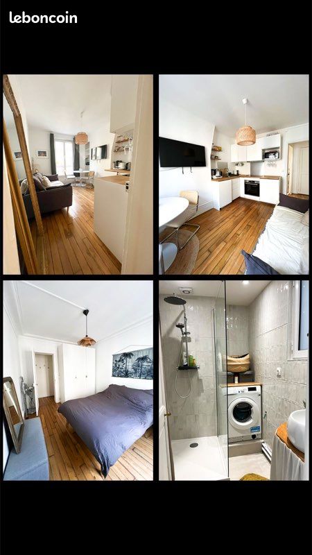Appartement 2 pièces 30 m² · à Paris · 30 m² · 1 350 €