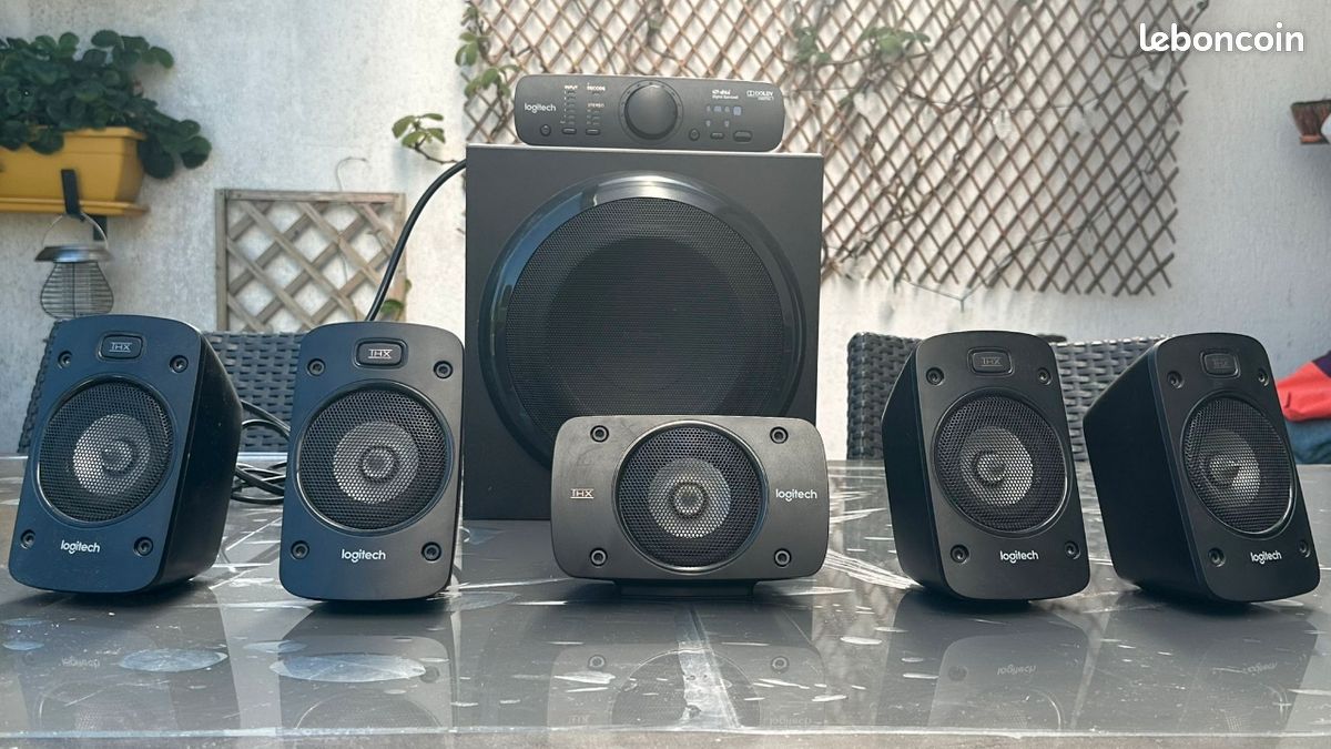 Enceintes Logitech Z906 (image 4)