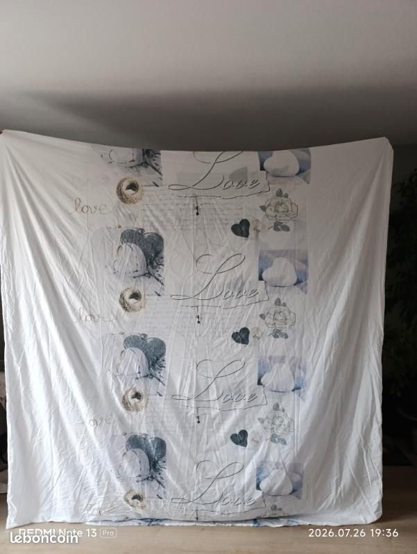 Housse de couette pour lit 2 personnes (image 1)