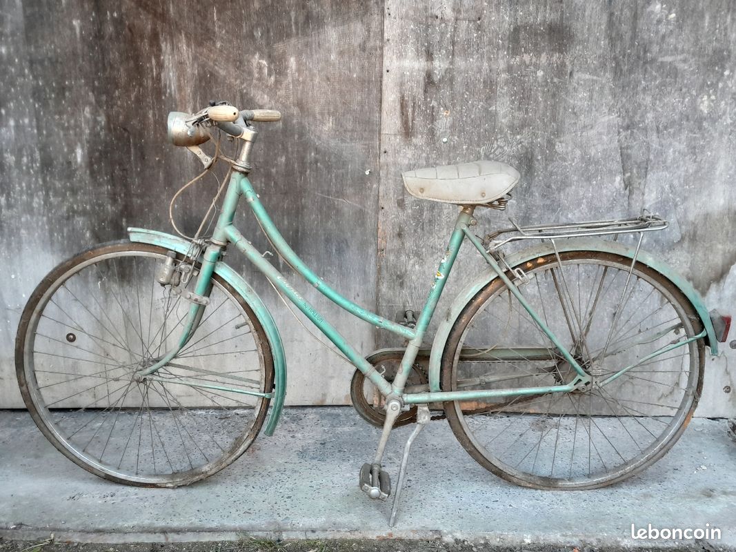 Velo anglais vintage pour dame 