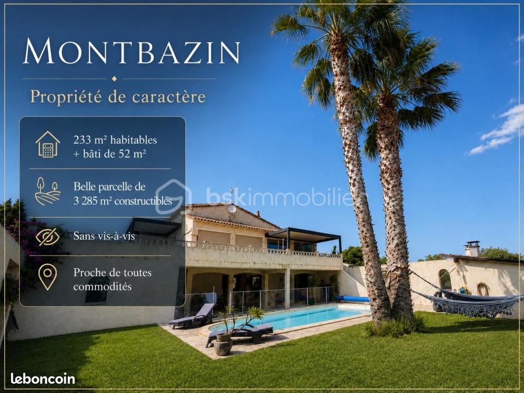Maison 6 pièces 233 m² · à Montbazin · 233 m² · 850 000 €