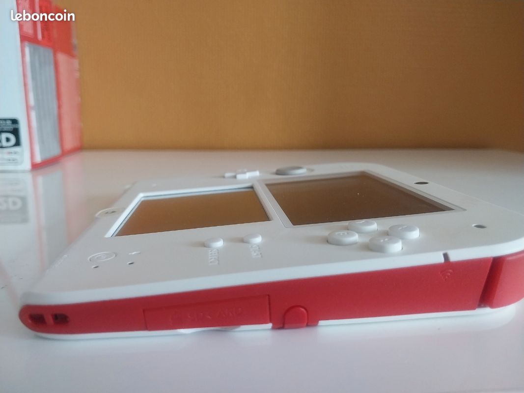 Pack Collector Nintendo 2DS Rouge/Blanc + Pokémon X [CIB] (image 6)