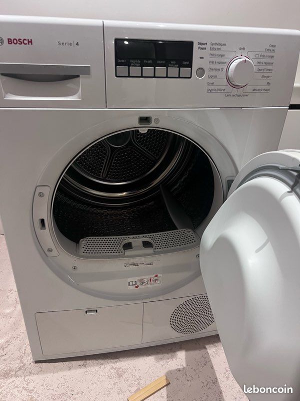 Sèche Linge Bosch Série 4 Bloqué Clé