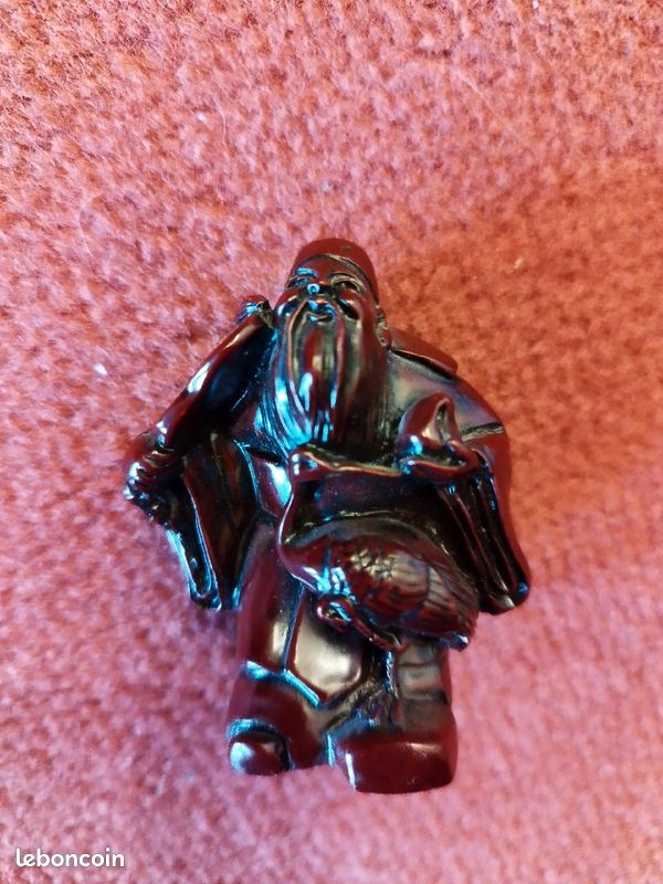 Lot de 2 statuettes Sages Chinois (image 4)